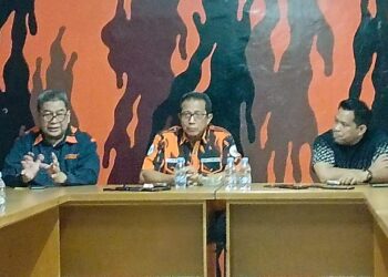 Laksanakan konferensi pers, MPW-PP Kaltim Sampaikan Persiapan Jalan santai Yang Sudah Matang