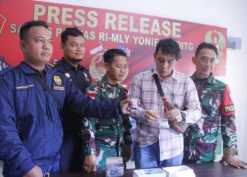 Yonif 621/Manuntung Kembali Menggagalkan Penyelundupan 149,69 Gram Sabu-Sabu