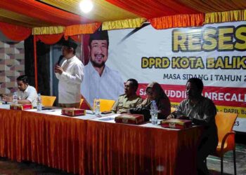 Sabaruddin Panrecalle Gelar Reses di RT 25 Manggar Baru