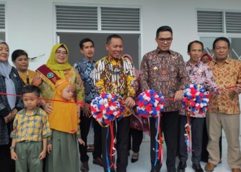 Resmikan 2 Ruang Kelas Baru TK N.11 Samarinda, Andi Harun Apresiasi PT IMC