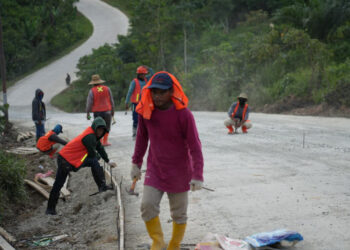 Segera Tuntas, Perbaikan Jalan Simpang Lembuswana Hingga Sebulu Dipastikan Akan Rampung Tahun Ini