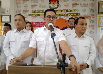 Daftarkan Bacalegnya ke KPU Kaltim, Partai Gerindra Serahkan 55 Nama Untuk Caleg Mendatang