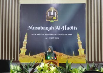 Hari Pertama Lomba MTQ Kaltim, Di Kantor Kelurahan Sepinggan Raya Lomba Hafalan 100 hadist dengan Sanad