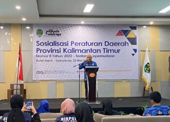 Sosialisasi Perda, Dispora Kaltim Ajak Seluruh Unsur Pemuda Bersinergi