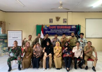 Gandeng BNN,Satgas TMMD 116 Kodim 0907/Trk Beri Penyuluhan Bahaya Narkoba