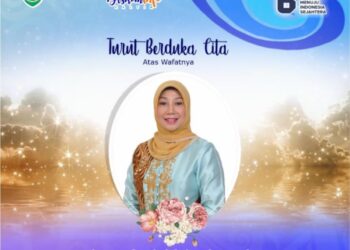 Duka Mendalam Datang Dari Istri Gubernur Kaltim Yang Telah Berpulang keSang Pencipta