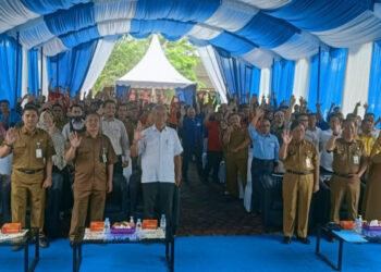 Buka Pelatihan Berbasis Kompetensi Kadisnakertrans Kaltim Harapkan Keluaran Pelathona memiliki Kualitas Dalam Kompetisi Kerja