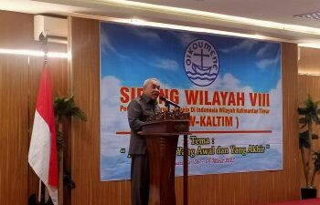 Pada Sidang Wilayah VIII PGIW Kaltim, Gubernur Ingatkan Pentingnya Rasa Damai dalam Kehidupan