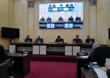 DPRD Gelar Rapat Paripurna Pandangan Umum Fraksi Atas LKPJ Walikota Balikpapan