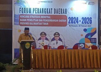 Balitbangda Sosialisasi Renstra dan Renja Pembangunan Kaltim