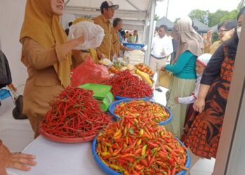 Warga Sambut Baik Pasar Murah, Sekda Ajak Warga Menanam Komoditas yang Bermanfaat