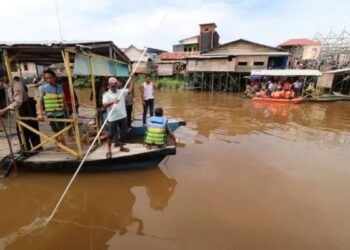 Dishub Kutim Rutin Lakukan Pengawasan Ponton Tiap Pekan karena Masih Ramai Peminat