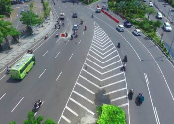 Dishub Kutim Akomodir Usulan Marka Jalan di Sangatta