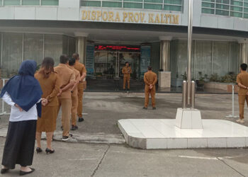Dispora Kaltim Rutin Gelar Apel Pagi Setiap Senin