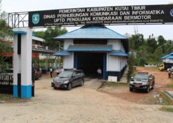 UPT Pengujiam Kendaraan Bermotor Dishub Kutim Masih Terakreditasi B