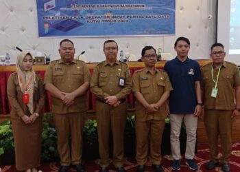Diskominfo Staper Kutim Gelar Pelatihan Jamin Informasi Data Portal Satu Valid dan Kredibel
