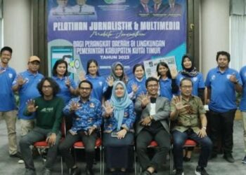 Diskominfo Staper Kutim Gelar Pelatihan Jurnalistik dan Multimedia untuk OPD