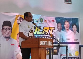 Buka Open Tournamen Gulat Tangan, Kasmidi Minta Semua Pengurus Cabor Berperan Aktif