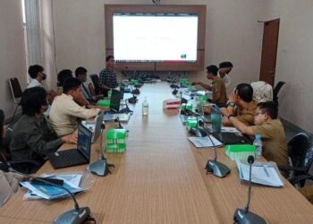 Guna Peningkatan SDM Para Pegawai Diskominfo  Perstik Kutai Timur Gelar Pelatihan Website