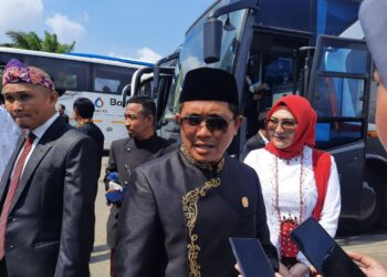 Andi Faizal Ketua DPRD Bontang Mengaku Bangga Didaulat Sebagai Pembaca Teks Proklamasi Dalam Rangka HUT RI ke- 78