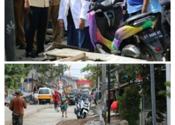 Komisi III DPRD Balikpapan Tinjau Pengerjaan Jalan Wolter Monginsidi