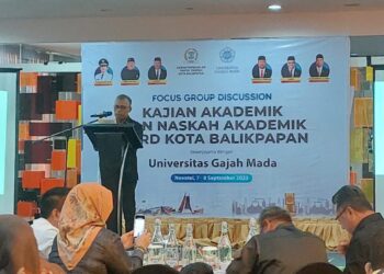 DPRD Balikpapan dan UGM Gelar FGD Penyusunan Kajian dan Naskah Akademik