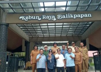 Rombongan Komisi III DPRD Balikpapan Kunjungan Lapangan Di Kebun Raya Balikpapan