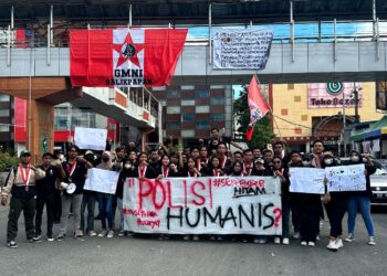 GMNI Balikpapan Gelar Aksi Solidaritas untuk Masyarakat Rempang
