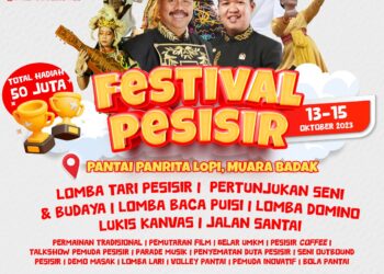 Festival Pesisir 2023, Edi – Rendi Komitmen Mendukung Event Kreatif Garapan Pemuda