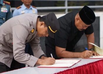 Pemkab Kukar Bersama TNI dan Polri Jalin Kerjasama Terkait Binlat Bagi Siswa Siswi di Kukar