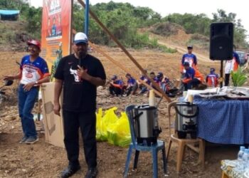 Bupati Kukar Lepas Peserta Latber Trail Game Bensamar Hard Enduro 2023