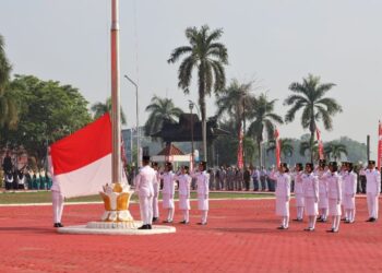 Pimpin Upacara Hari Sumpah Pemuda, Wabup Kukar Berharap Pemuda Gerak Cepat Untuk Pembangunan Kukar
