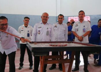 Gelar Tusot 2023, Kalapas Pematangsiantar Ajak WBP Jaga Kekompakan dan Sportivitas dalam Pertandingan