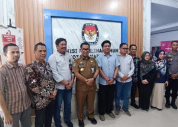 Tinjau Persiapan Pemilu, Pj Gubernur Kaltim Sambangi KPU Kota Samarinda