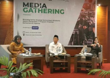 Kemenag Kaltim Gencar Sosialisasikan Tujuh Program Prioritas Melalui Media Gathering