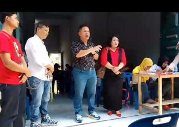 Konsolidasi Tim Pemenangan Dihadiri Ribuan Warga, Ini Yang Dilakukan Efin Romulo Naibaho