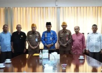 Penjabat Gubernur Kaltim Terima Kunjungan Pengurus Legiun Veteran RI: Dukungan untuk Pembinaan Generasi Penerus