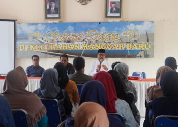 Sabaruddin Panrecalle Gelar Reses Di Kelurahan Manggar Baru, Infrastuktur Pendidikan dan Kesehatan Menjadi Prioritas Utama