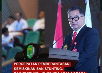 PJ Gubernur Tegaskan Implementasi Arahan Presiden ,Pemberdayaan Data dalam Percepatan Pemberantasan Kemiskinan dan Stanting