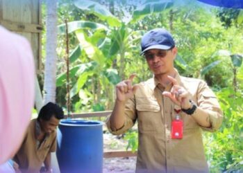Dinas Perkebunan Kalimantan Timur Luncurkan Sertifikasi ISPO Kebun Sawit Swadaya di Desa Kerta Bumi