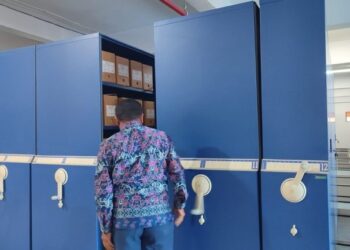 BPBD Kaltim Berkomitmen Tingkatkan Pengelolaan Kearsipan dengan Record Center Baru