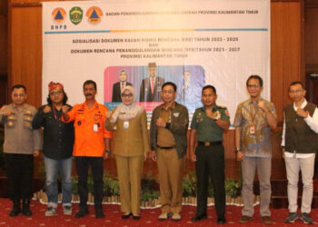 Sekda Kaltim Beri Apresiasi BPBD Kaltim Atas Dilaksanakannya Sosialisasi Dokumen Kajian Risiko Bencana