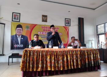 Yusuf Mustafa Sosialisasikan 4 Pilar Kebangsaan Untuk Di Terapkan Dalam Lingkungan Masyarakat