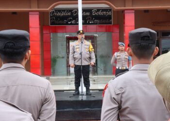 Kapolres Kubar Mendorong Kedisiplinan Dan Kepedulian Anggota Serta Menghindari Pelanggaran Sekecil Apapun