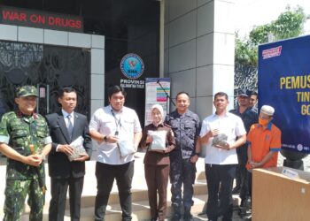 BNNK Balikpapan Musnahkan 1.4 Kg Ganja Hasil Pengungkapan Jaringan Narkotika
