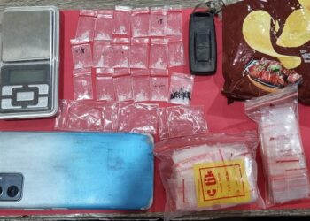 Pengungkapan Kasus Narkoba Di Simpang Kalteng, Barang Bukti 18 Poket Sabu-Sabu Berhasil Diamankan