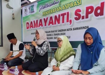 Damayanti Sapa Masyarakat, Resap Aspirasi di Kelurahan Kampung Baru