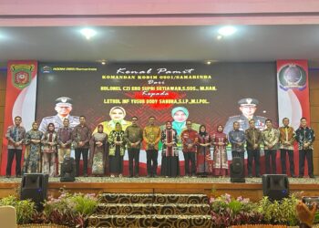 Andi Harun Hadiri Lepas Sambut Dandim 0901 Samarinda