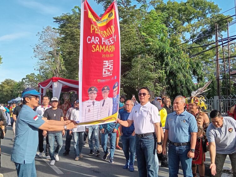 Walikota Samarinda, Andi Harun meresmikan Car Free Day