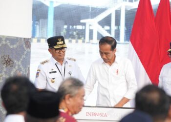 PJ Gubernur Kaltim Dampingi Presiden Resmikan Terminal Samarinda Seberang